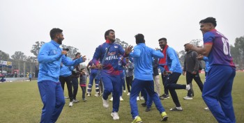 युएईलाई हराउँदै नेपाल विश्वकप छनोटमा पर्न सफल